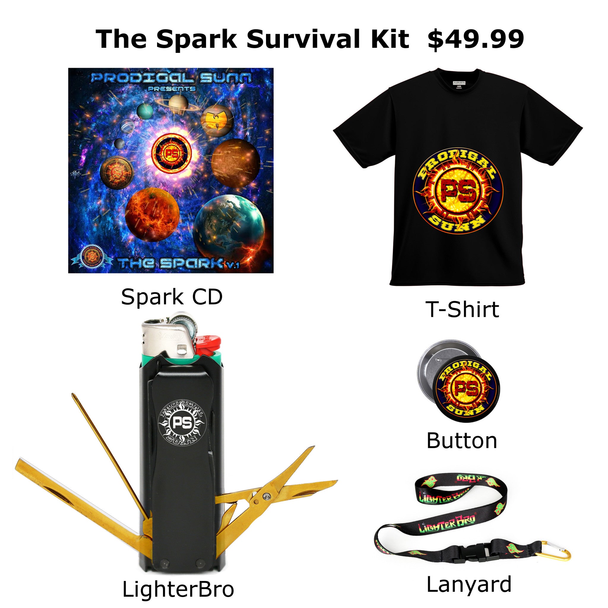 Prodigal Sunn Spark Survival Kit