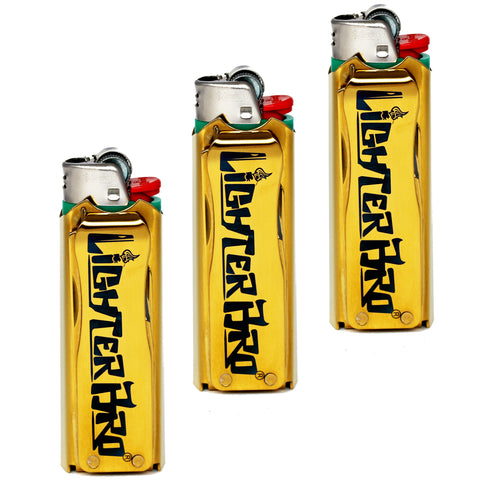 3- Pack - 50% OFF LighterBro® Titanium Gold